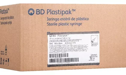 Caja de Jeringas 5ml 100pzas