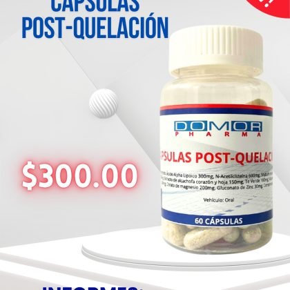 Cápsulas Post-Quelación 60 Cápsulas